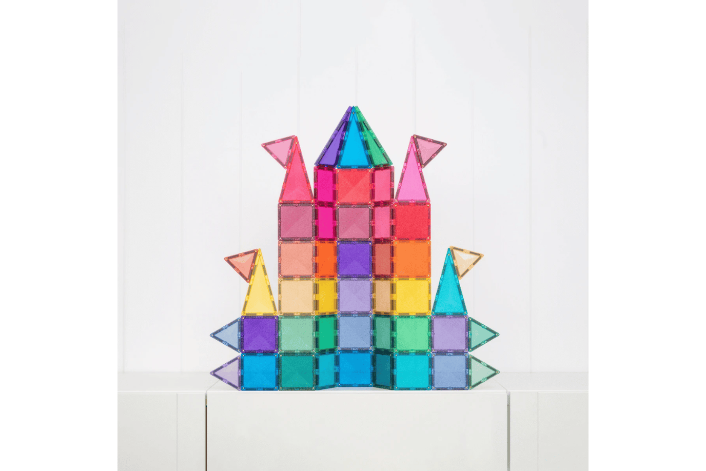 Connetix Tiles Connetix Glitter Castle Pack [48 Pieces]