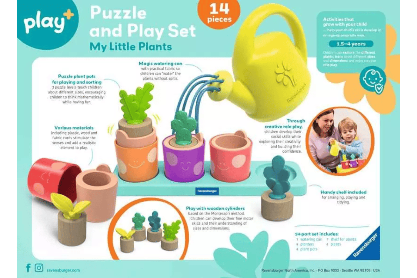 Tracy Stevenson My Little Plants - Nesting and Stacking