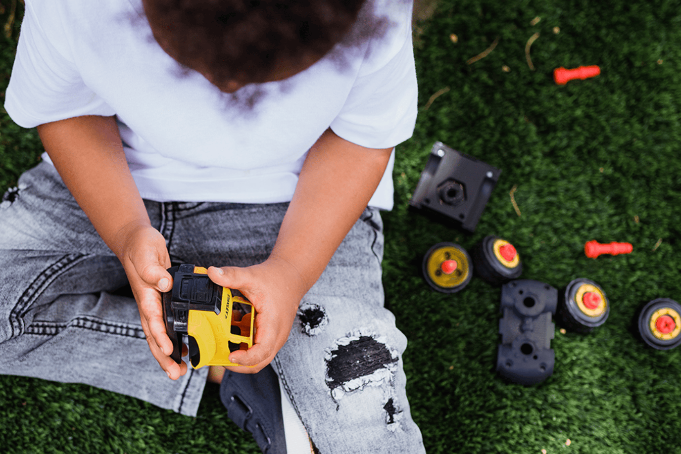 K.I.D. Toys Inc. Stanley Junior: Take Apart Truck Set