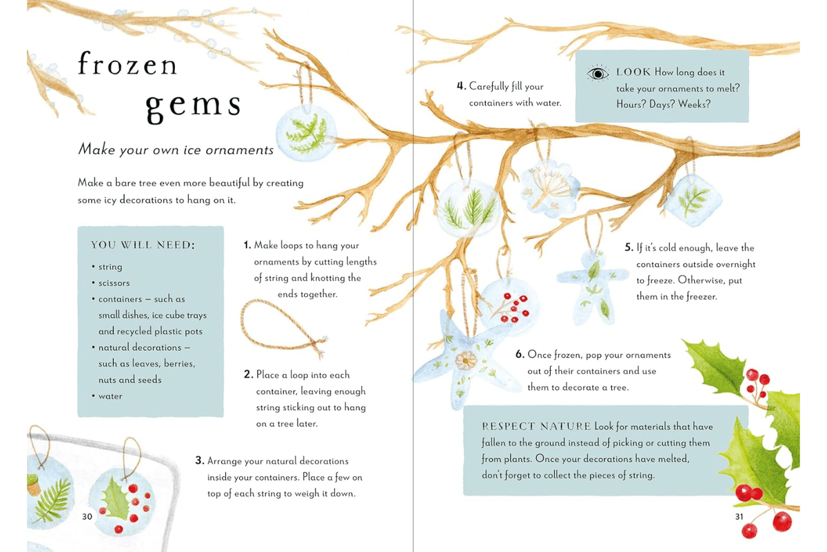 Penguin Random House Book A Field Guide to Winter: Play and Learn in Nature by Gabby Dawnay [HARDCOVER]