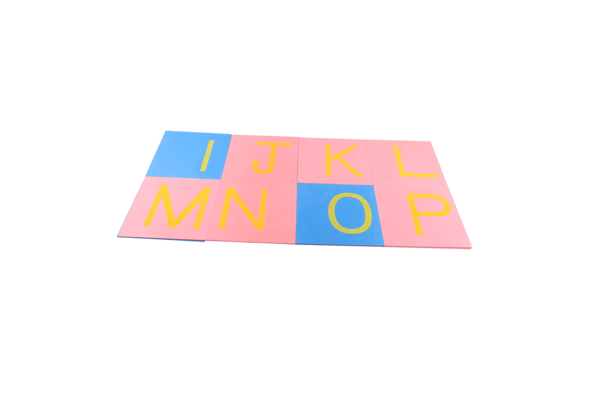 Sandpaper Letters with Box (Print, Cursive, Lowercase and Uppercase)