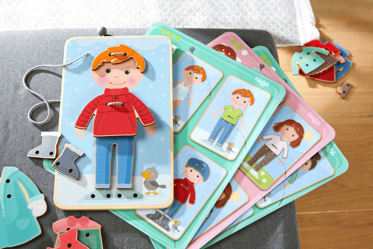 Haba Dress Me - Threading and Lacing Game
