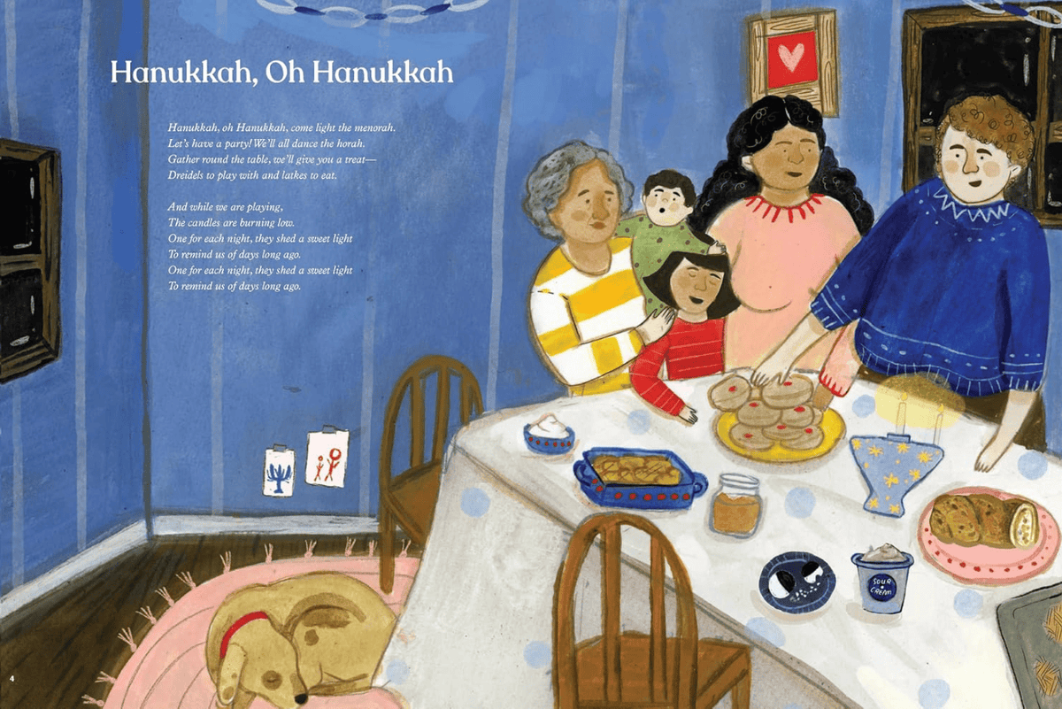 Raincoast Books Hanukkah Is Here! A Lift-the-Flap Hanukkah Countdown