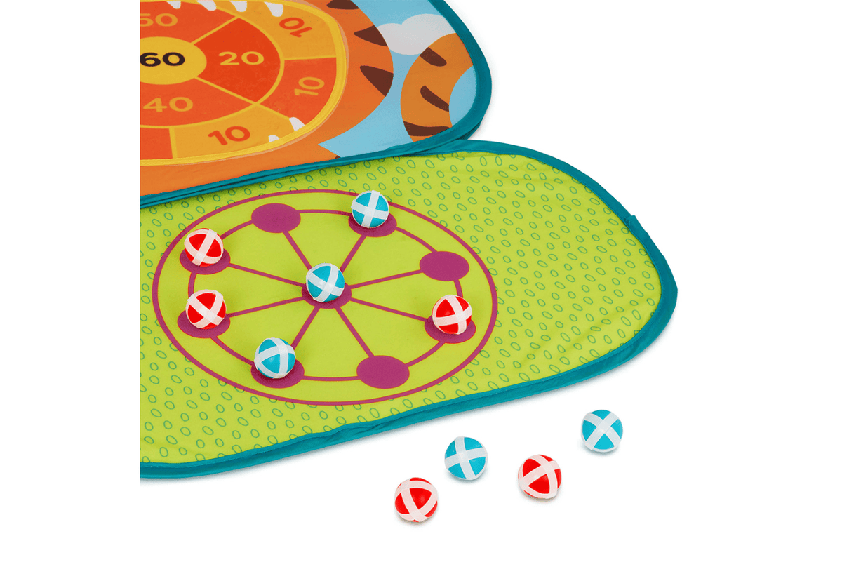 K.I.D. Toys Inc. Toss & Score Velcro Ball Dartboard