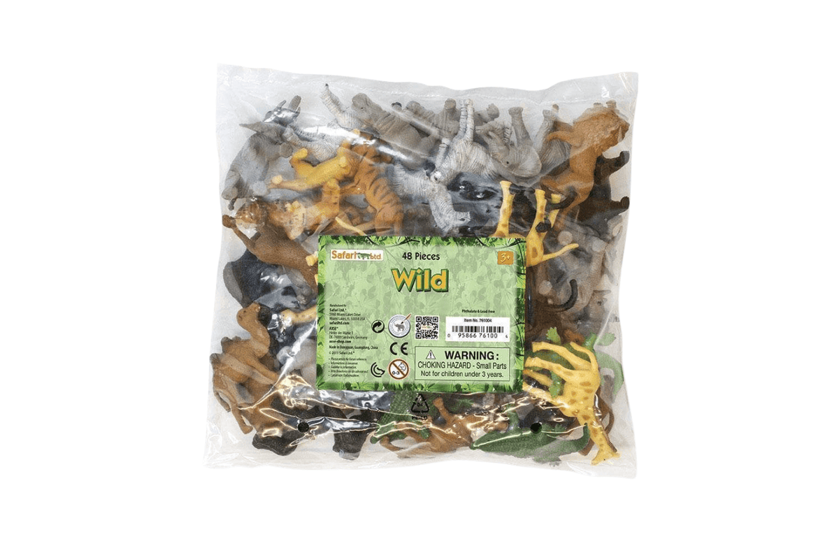 Safari Ltd Wild Safari Bulk Bags (Multiple Themes Available)