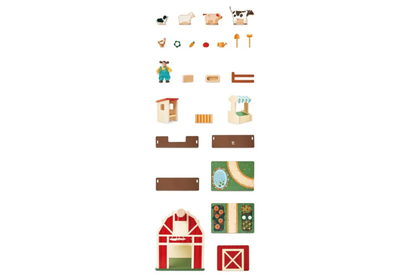 Playwell Hape Farm Playset
