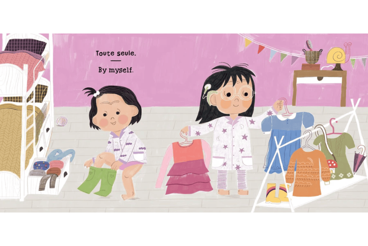 Barefoot Books Feelings & Firsts: By Myself! (Bilingual French & English)