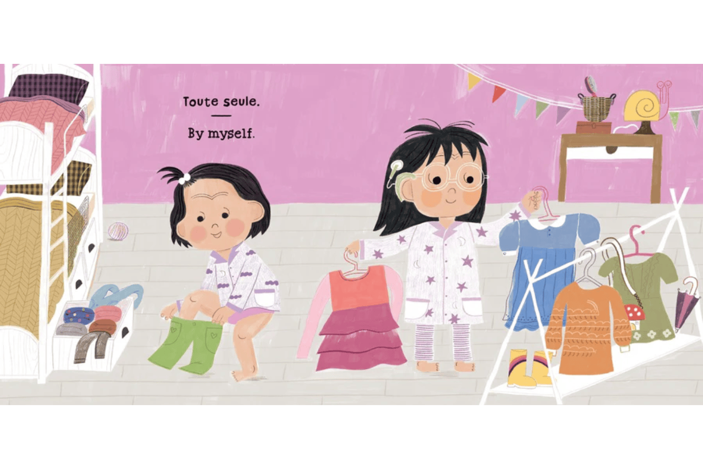 Barefoot Books Feelings & Firsts: By Myself! (Bilingual French & English)