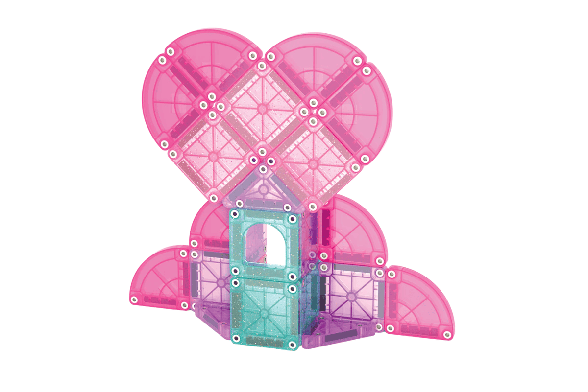 Valtech Magna Tiles MAGNA-TILES® microMAGS Heart to Heart 26 Piece Travel Set