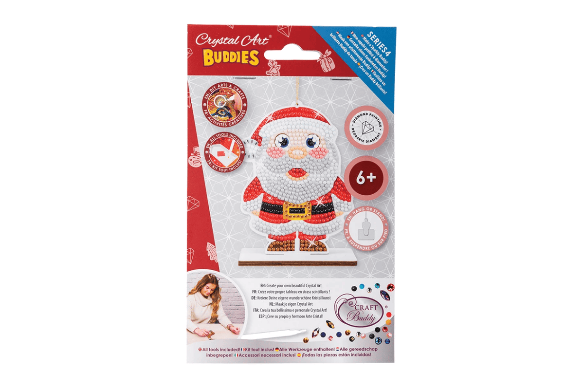Outset Media Crystal Art Buddies: Christmas Ornaments