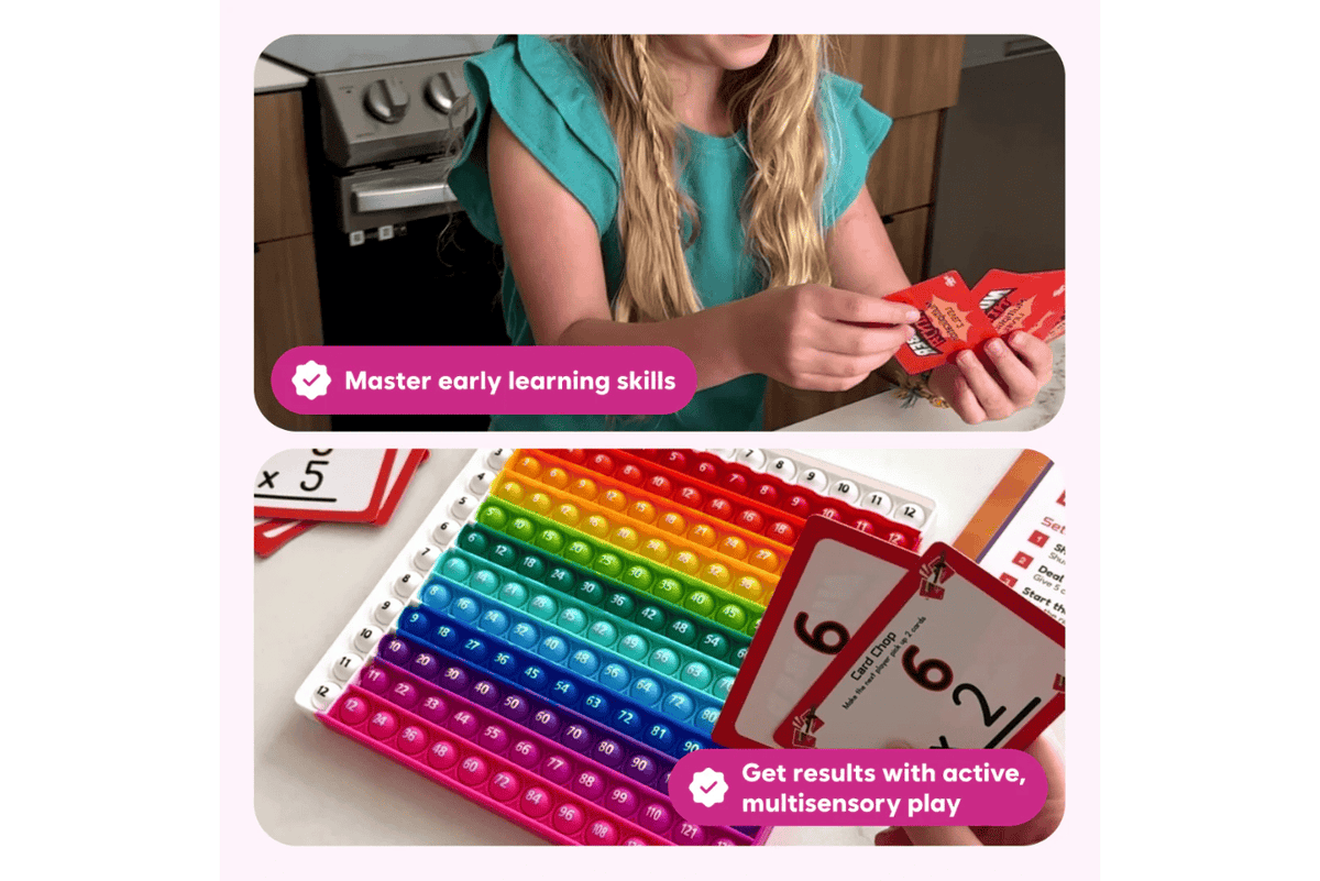 The Fidget Company Number Ninja Math Game - Ages 7 - 10