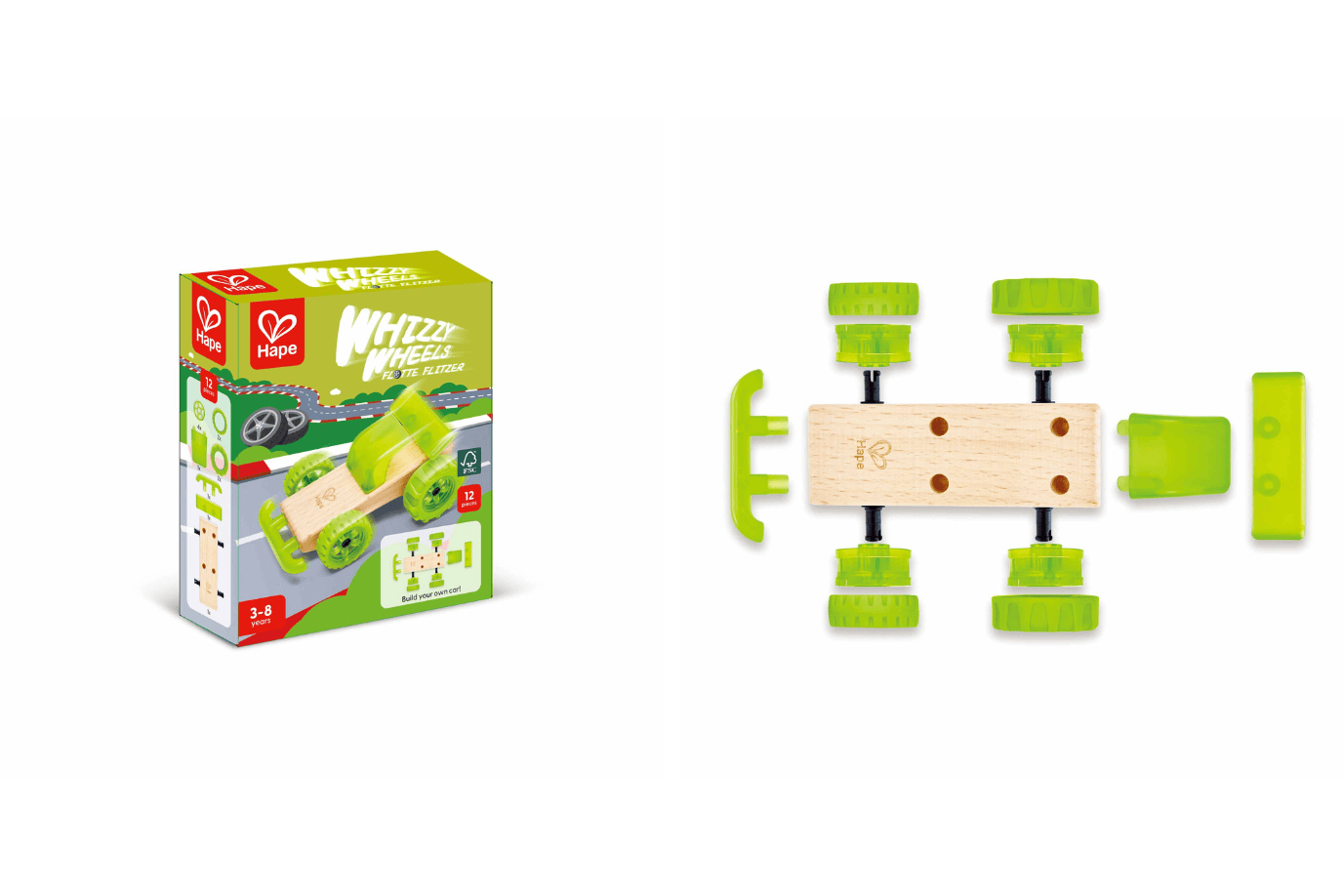 Hape Whizzy Wheels Car [1 Car]