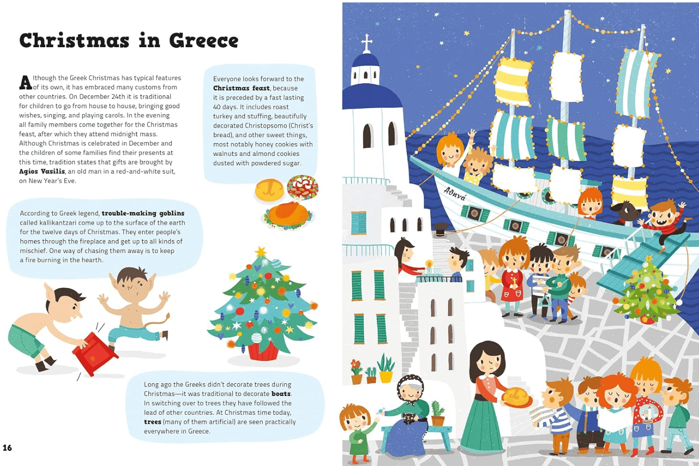 Raincoast Books How Kids Celebrate Christmas Around the World by Pavla Hanackova [HARDCOVER]