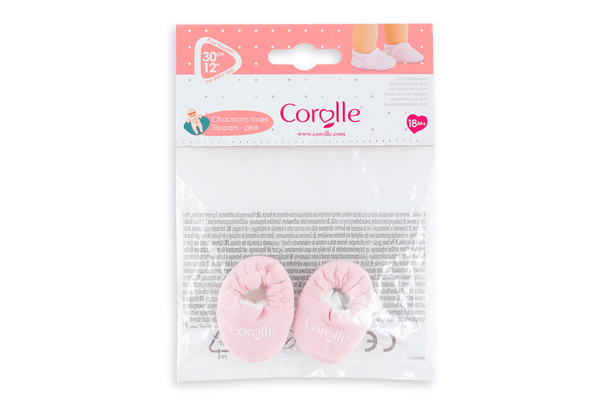 K.I.D. Toys Inc. Slippers - Shepard Corolle Doll Shoes - For 30cm (12") Dolls