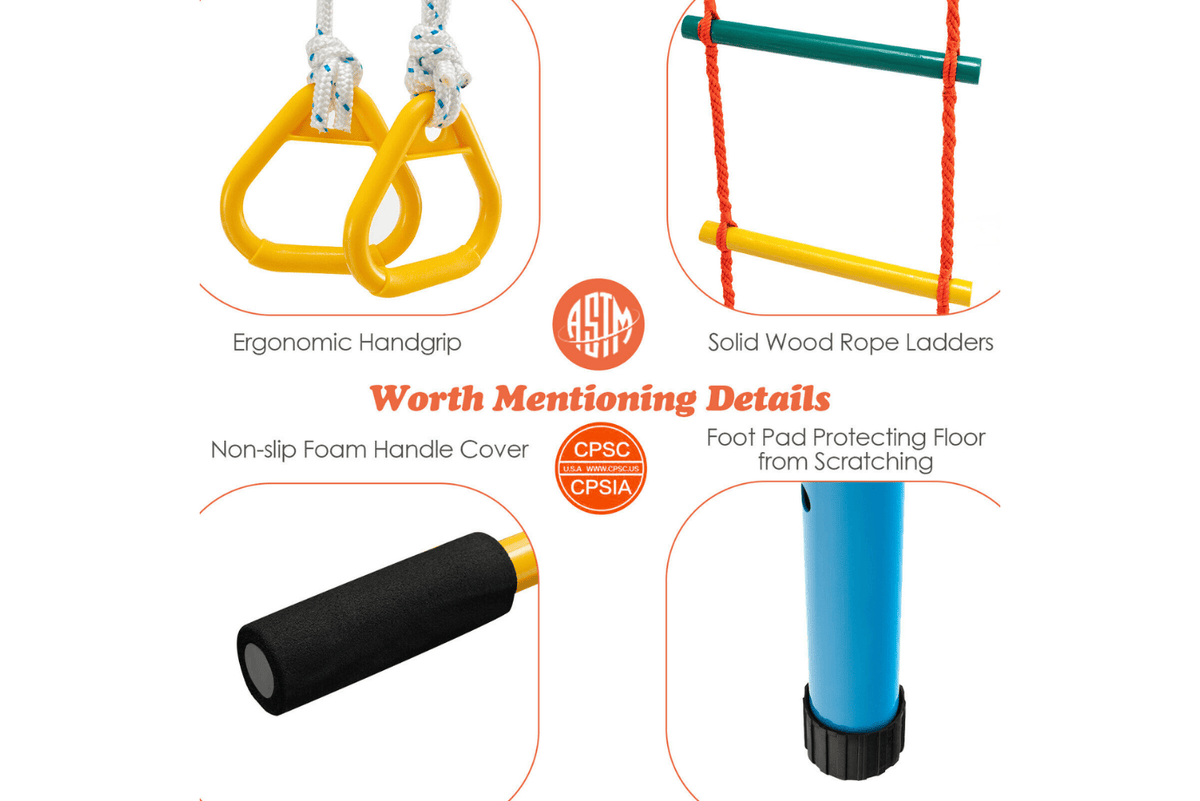 Costway Indoor Swedish Wall Ladder