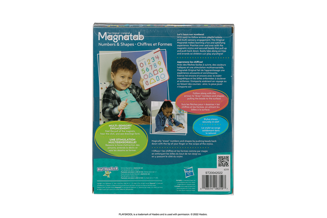 K.I.D. Toys Inc. Magnatab - Numbers and Shapes