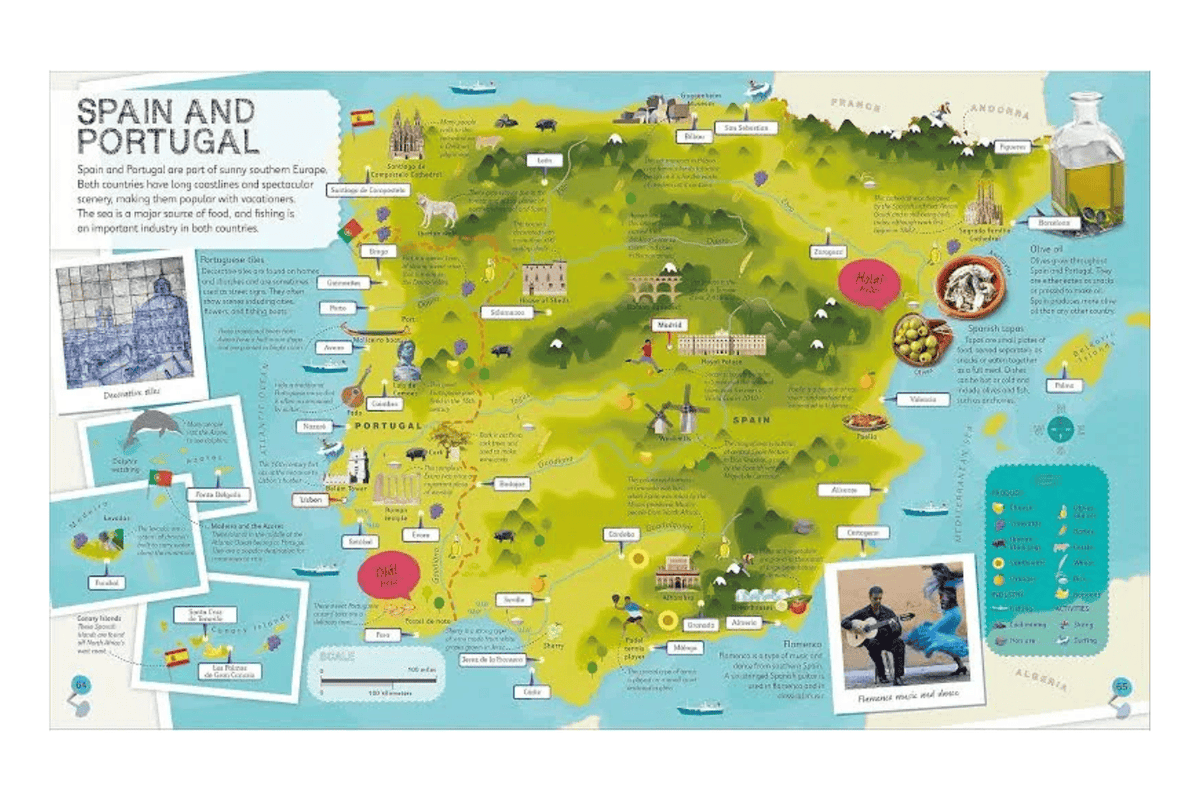 Barefoot Books Book Smithsonian Children's Illustrated Atlas: Revised and Updated Edition