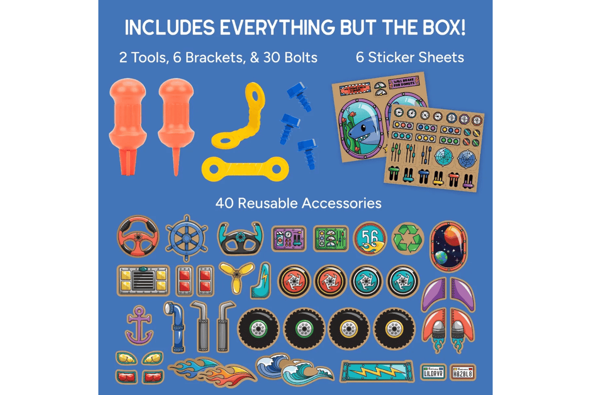 Playwell Boxineers™ Cardboard Building Kits
