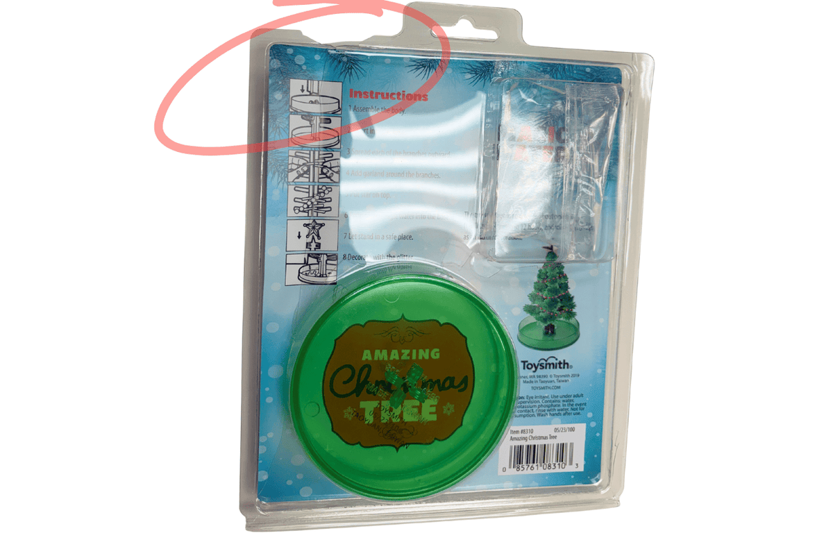 Stortz Toys Grow Your Own Crystal Christmas Tree - Damaged Packaging - FINAL SALE