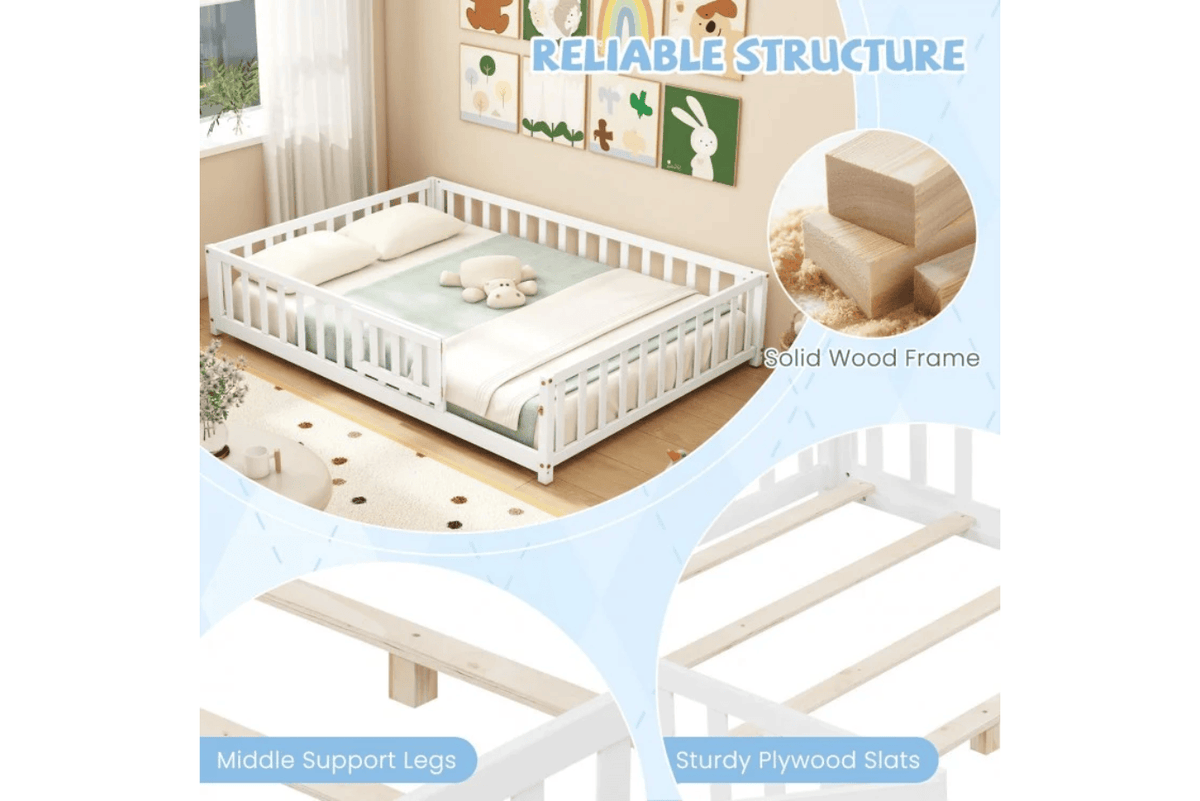 Costway Montessori Floorbed - Full