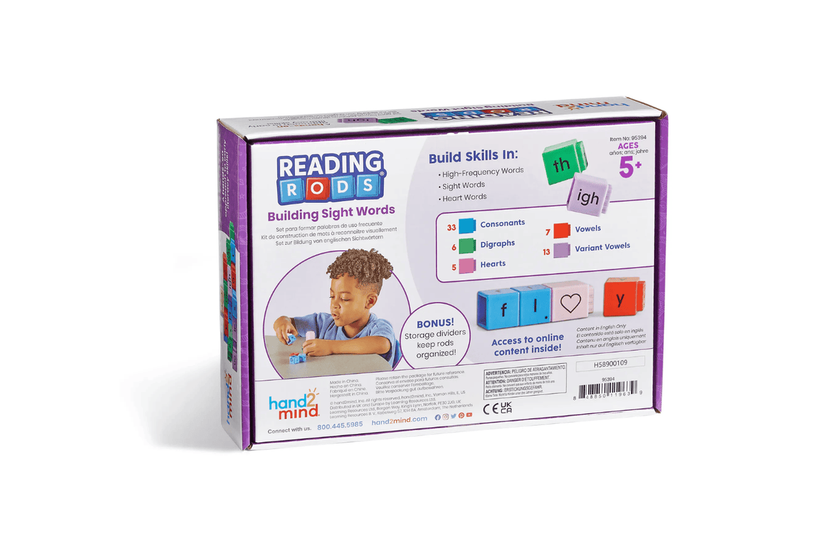 Learning Resources Reading Rods® Building Sight Words
