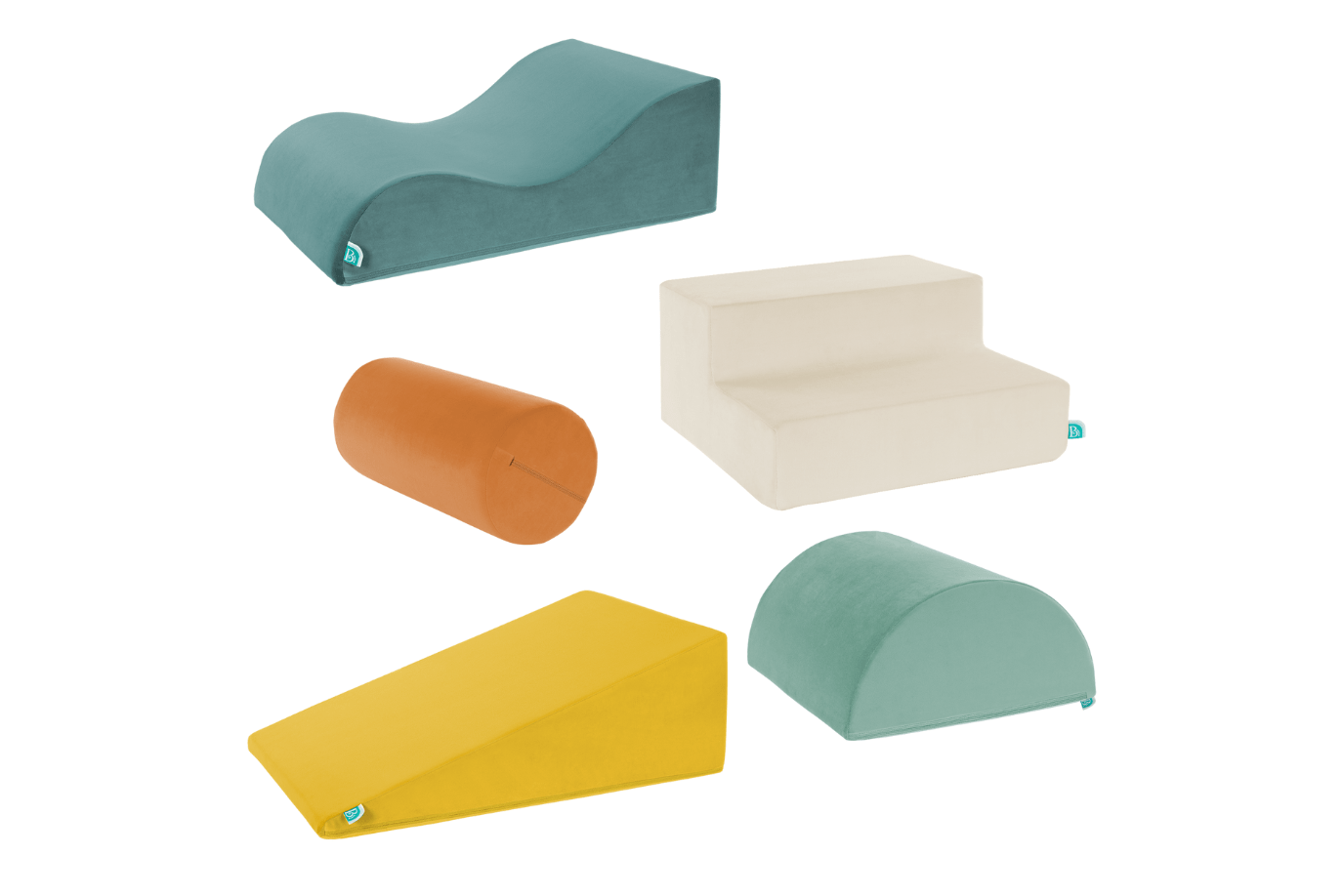 K.I.D. Toys Inc. WonderShapes - 5-Piece Sensory Foam Playset