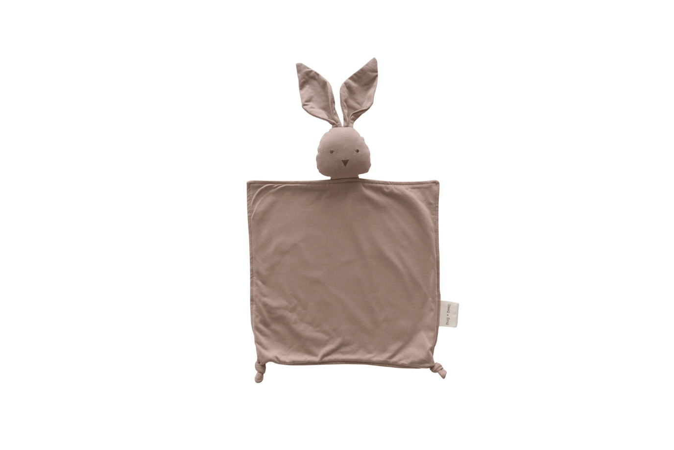 Bug + Bean Mocha Organic Cotton Bunny Lovey