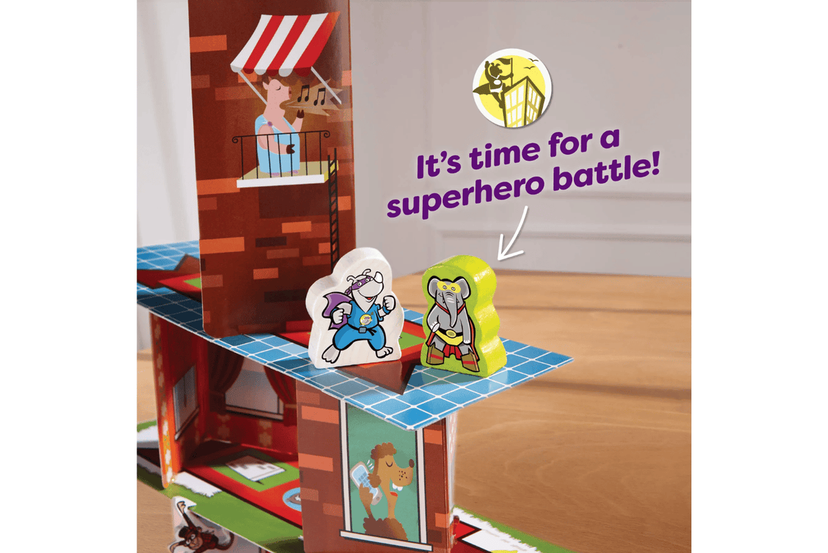Haba Rhino Hero - Super Battle Stacking Game