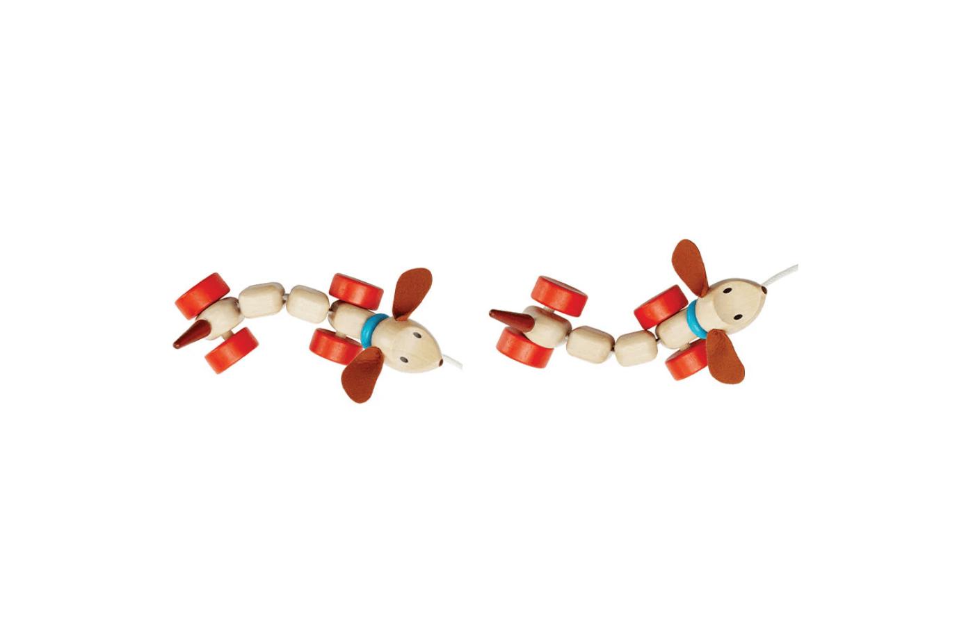 Fire The Imagination Plan Toys Pull Along Puppy