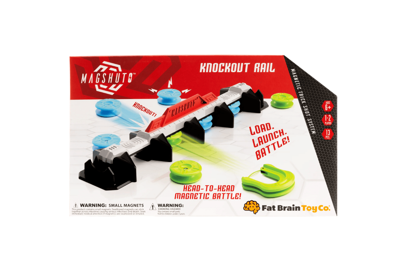 Outset Media Fat Brain Toys Magshuto Knockout Rail