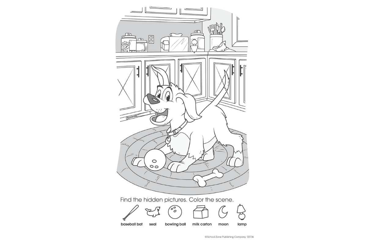 Playwell Book My 1st Hidden Pictures Activity Pad
