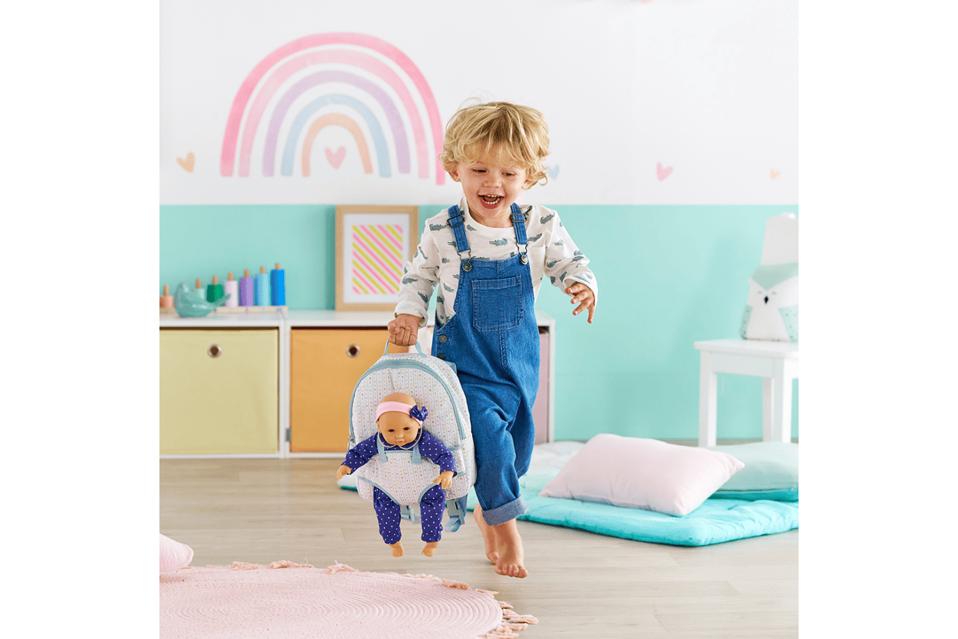 K.I.D. Toys Inc. Corolle Doll Carrier Backpack - Stars