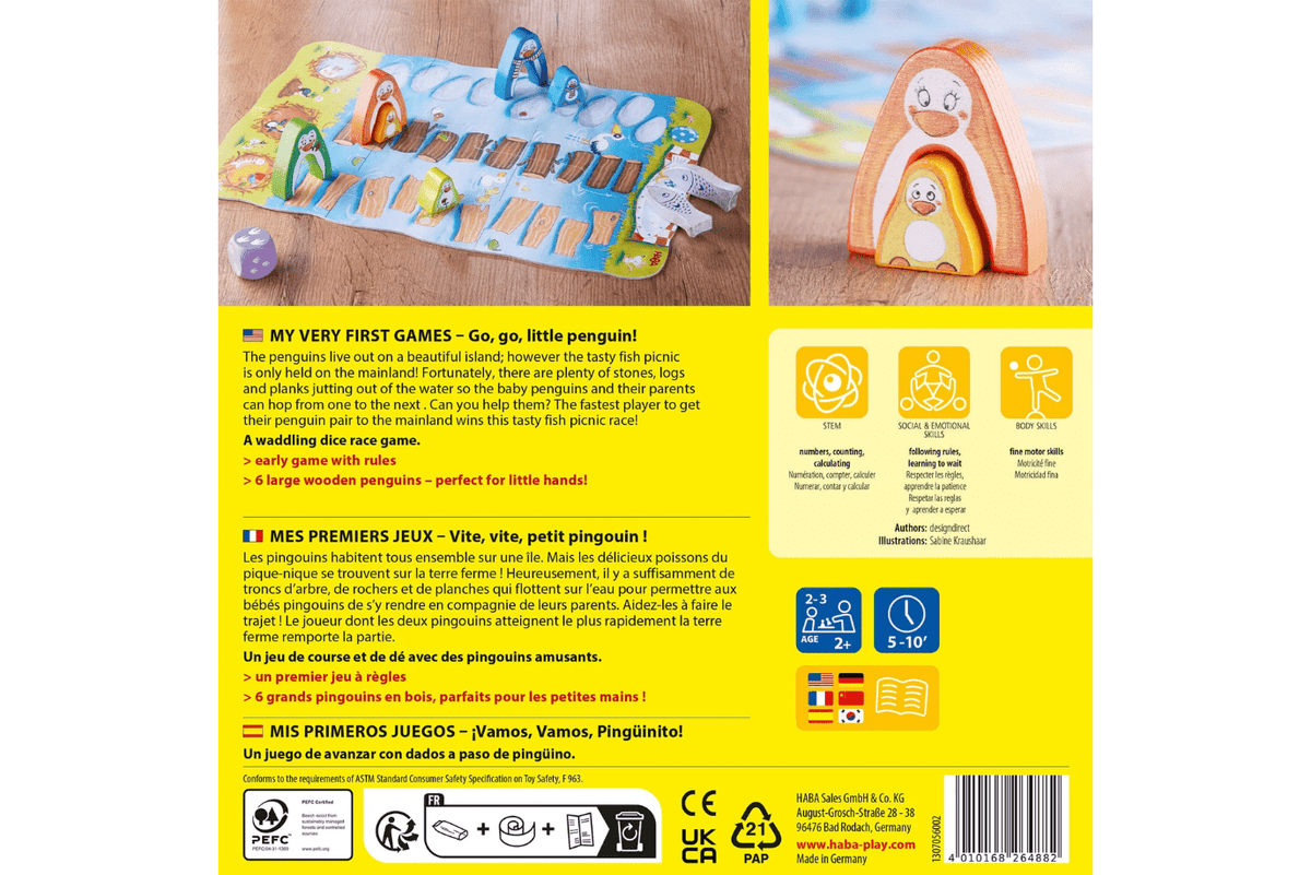 Haba My Very First Games – Go, Go, Little Penguin!
