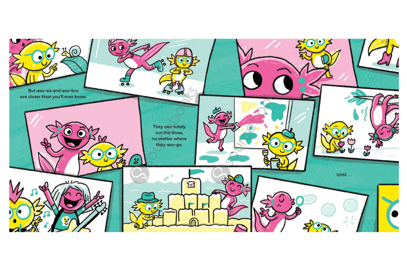 Raincoast Books Axolotl and Axolittle [HARD COVER]