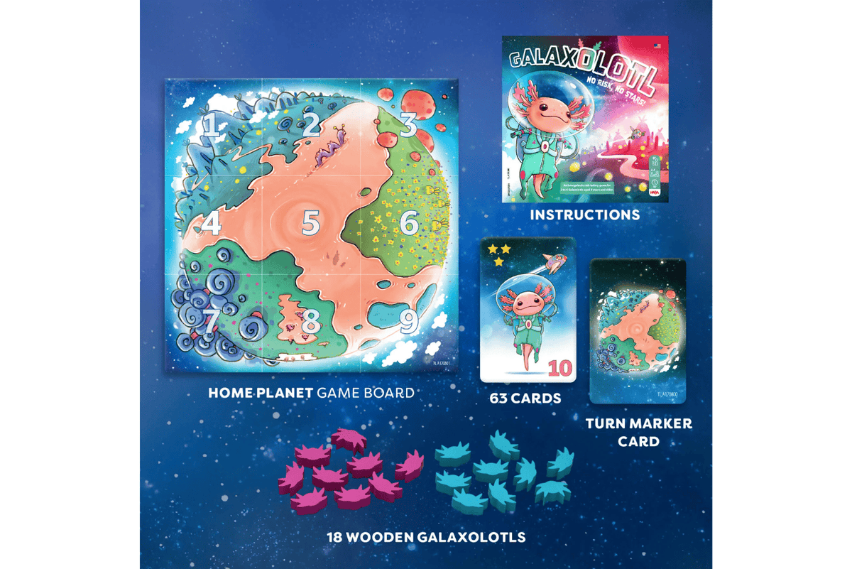 Haba Galaxolotl Strategy Card Game