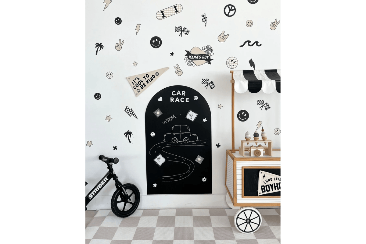 Cherrypick NEW Magic Playwall - Removable Magnetic Chalkboard Wall Decal