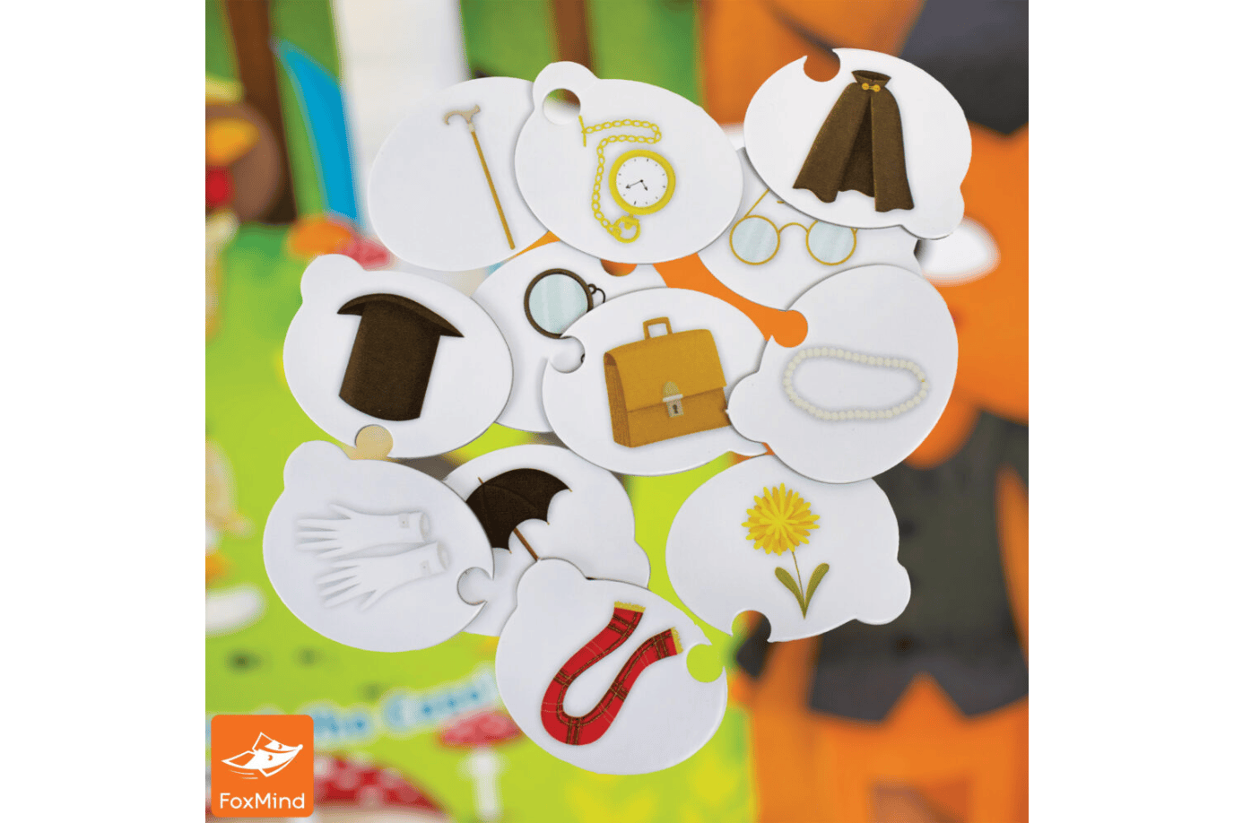 FoxMind Outfoxed Game [Ages 5+]