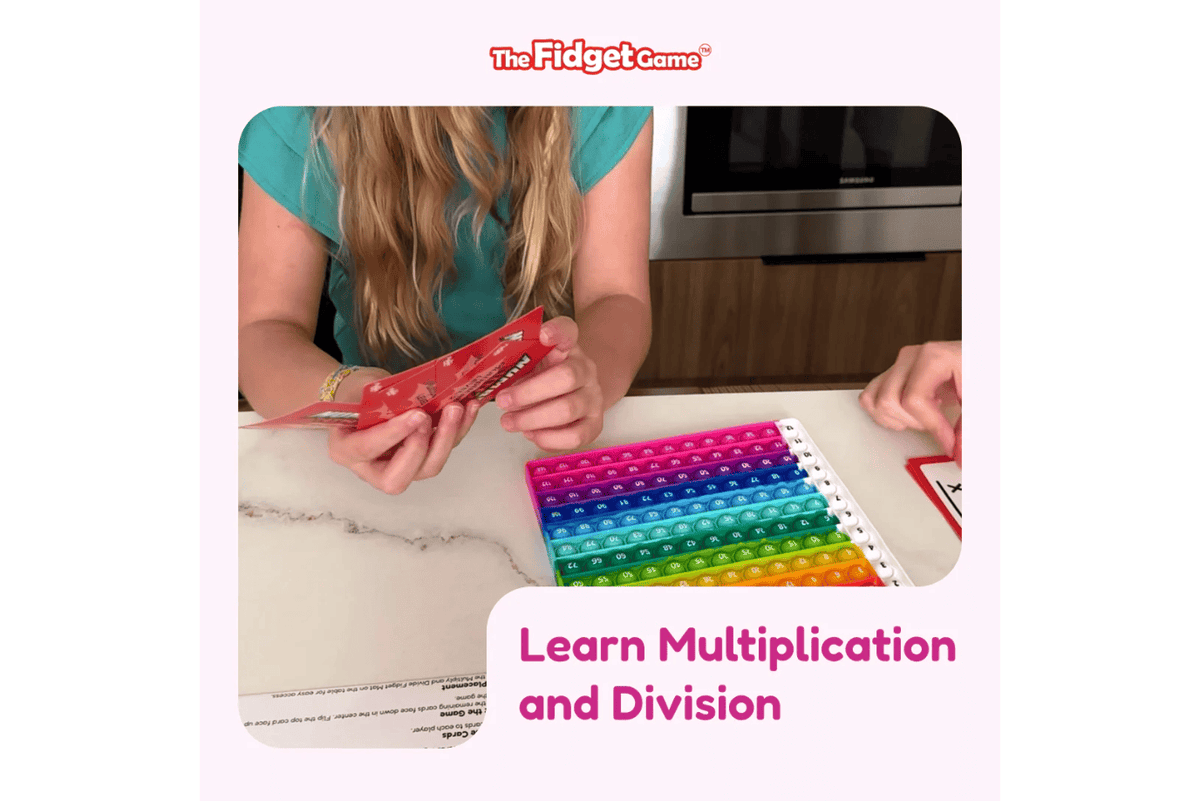 The Fidget Company Number Ninja Math Game - Ages 7 - 10