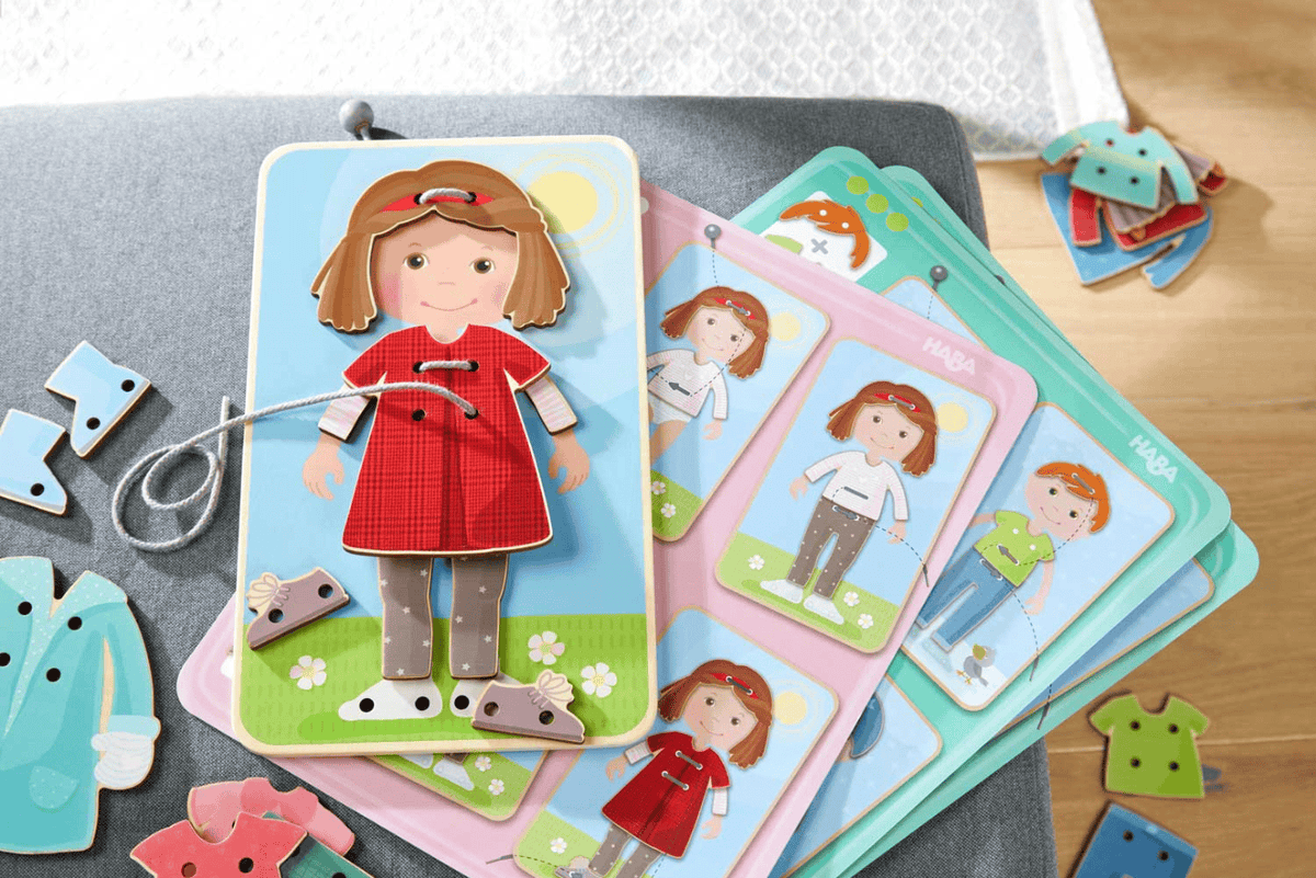 Haba Dress Me - Threading and Lacing Game