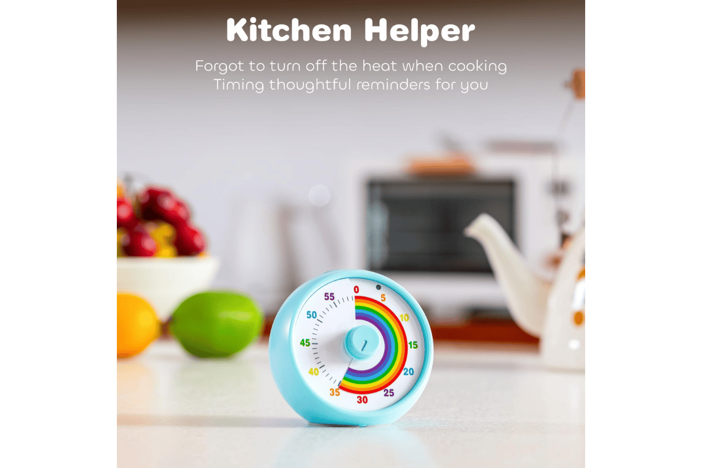 Preschool Collection Rainbow Visual Timer  (60-minute countdown timer)