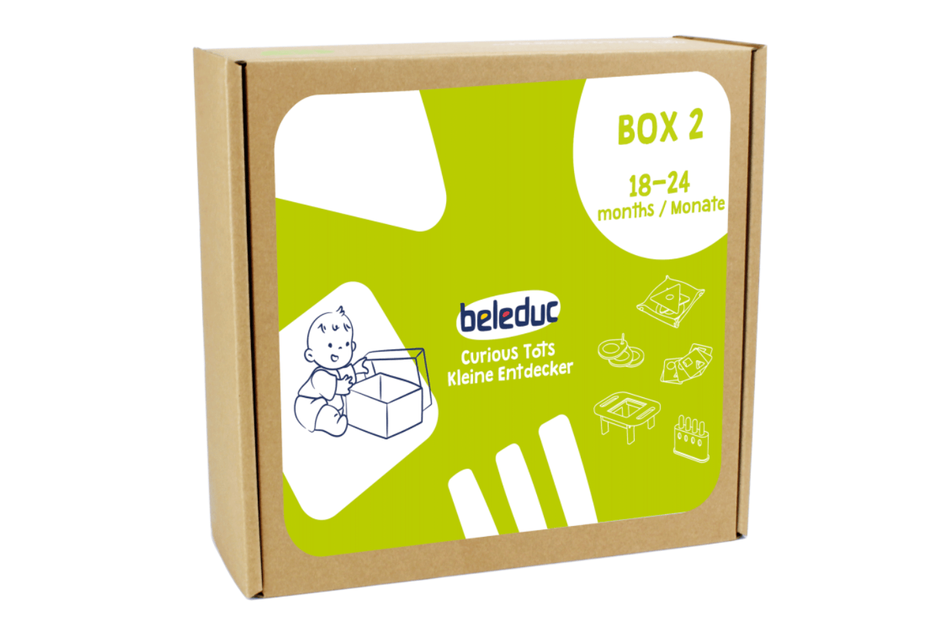 Playwell Toy Beleduc Curious Tots Box 2: 18 - 24 Months