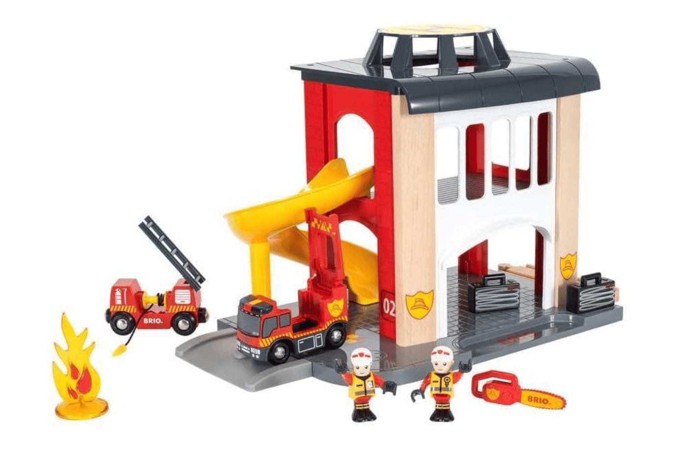 Tracy Stevenson Brio Rescue Fire Station