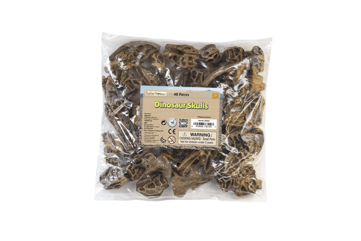 Safari Ltd Dino Skulls Safari Bulk Bags (Multiple Themes Available)