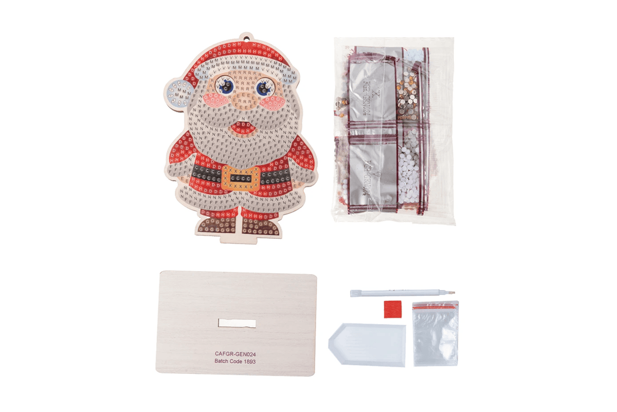 Outset Media Crystal Art Buddies: Christmas Ornaments