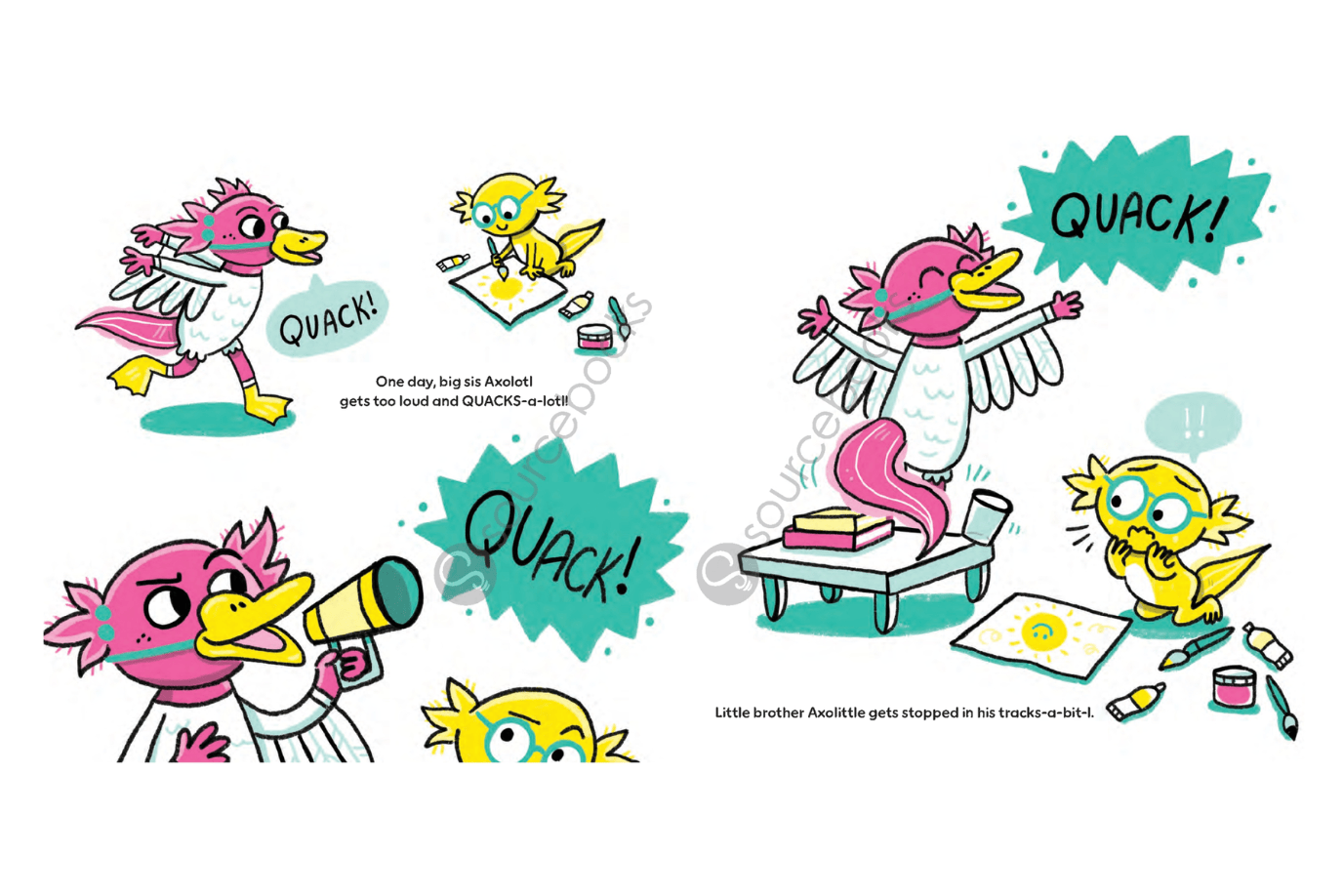 Raincoast Books Axolotl and Axolittle [HARD COVER]