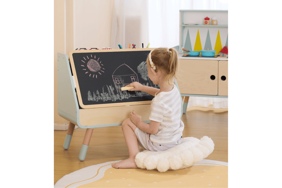 Playwell Hape Read & Draw Sling Bookshelf