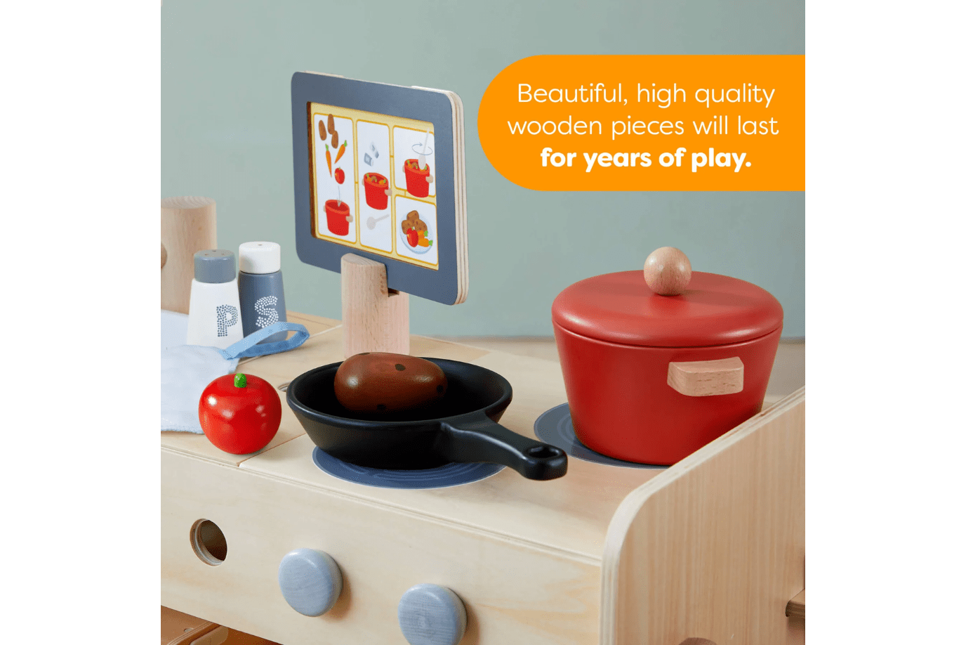 Haba Creative Play 3 in 1 – Play Kitchen, Store & Workshop