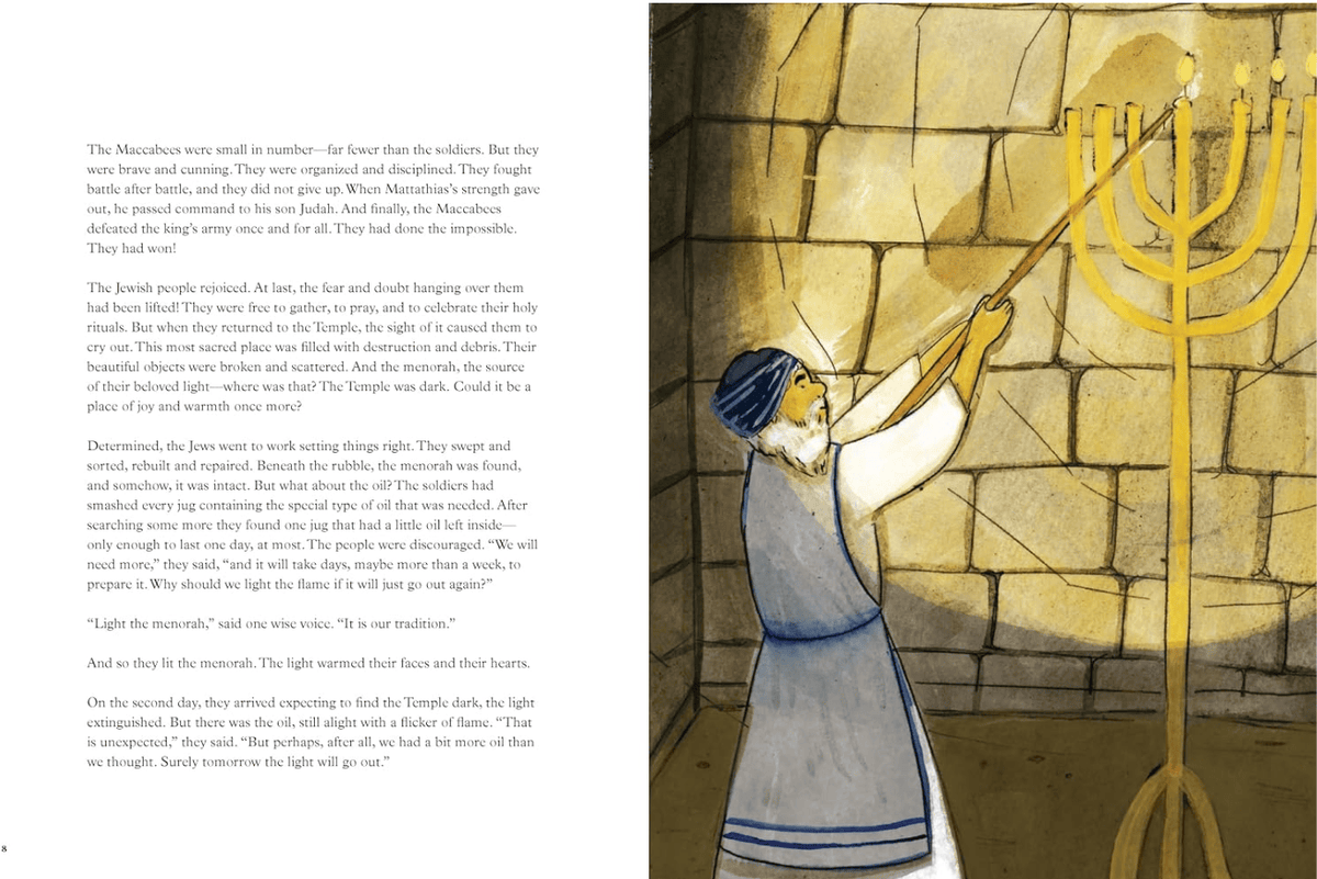 Raincoast Books Hanukkah Is Here! A Lift-the-Flap Hanukkah Countdown