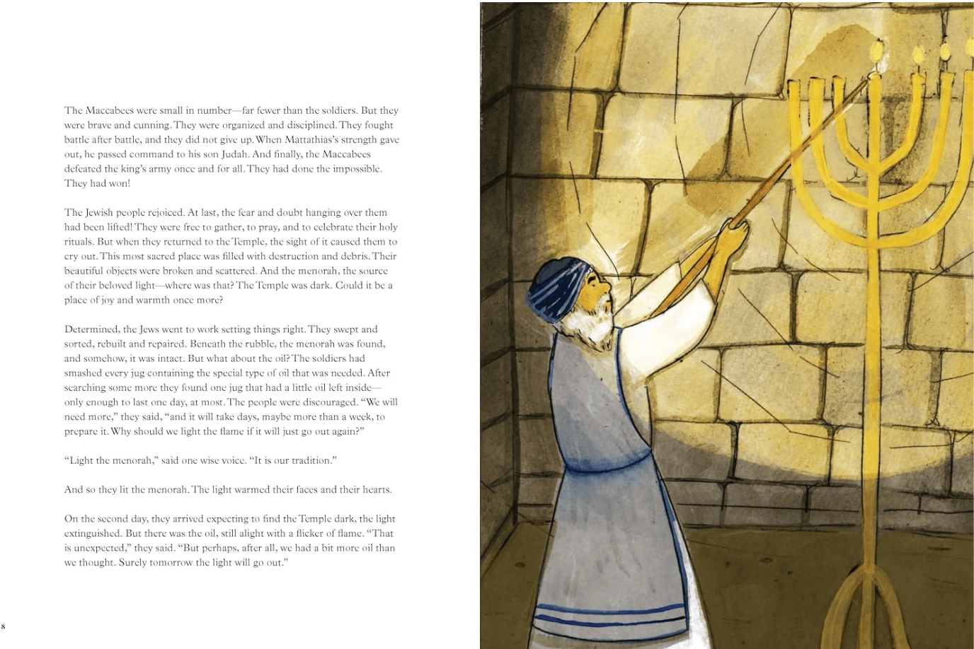 Raincoast Books Hanukkah Is Here! A Lift-the-Flap Hanukkah Countdown