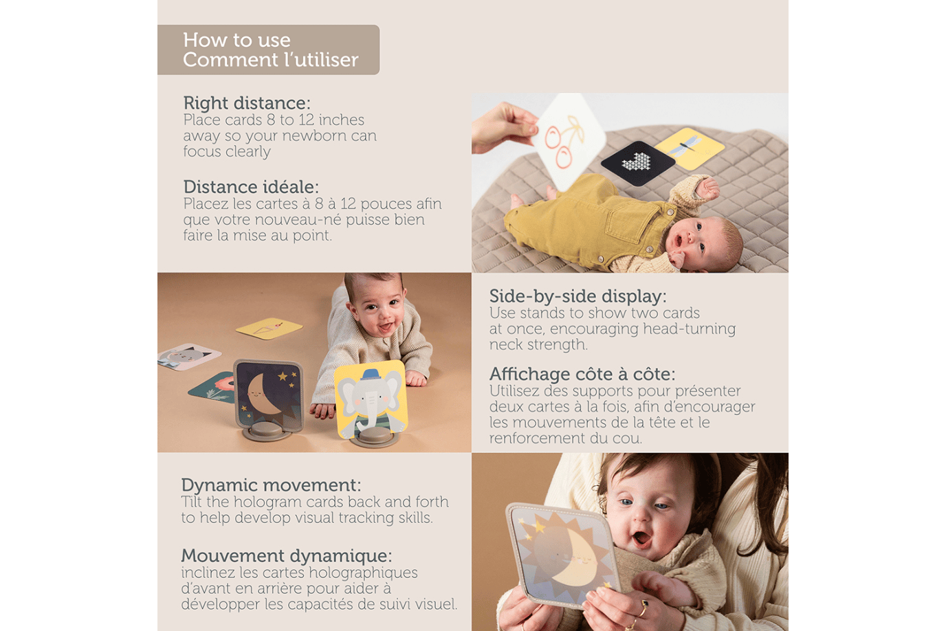 K.I.D. Toys Inc. Taf Toys - My First Tummy Time Cards